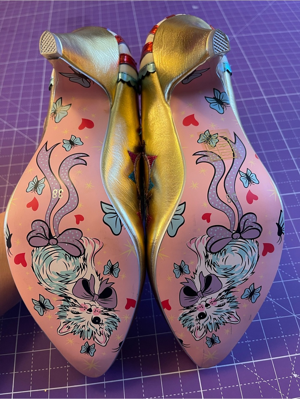 NWOB Irregular Choice Circus Heels size 38 - Picture 5 of 5